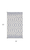 3' X 5' Ivory and Blue Geometric Area Rug