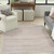 5' X 7' Ivory and Light Brown Abstract Washable Area Rug