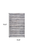 7' X 10' Blue and Gray Abstract Distressed Area Rug