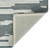8' X 10' Blue And Ivory Wool Abstract Hand Hooked Area Rug