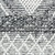 5' X 8' Gray and Ivory Geometric Flatweave Handmade Area Rug With Fringe