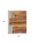 2' X 3' Red Abstract Hand Tufted Area Rug
