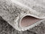 7' X 9' Ivory Modern Solid Shag Area Rug