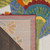 6' X 9' Yellow And Ivory Floral Indoor Outdoor Area Rug