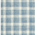 4' X 6' Blue And Ivory Wool Plaid Hand Tufted Area Rug