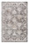 8' X 11' Cream and Brown Abstract Distressed Area Rug