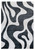 5' X 8' Black and White Zebra Print Area Rug