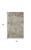5' X 8' Ivory Gray and Brown Abstract Power Loom Worn Faded Area Rug