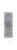 12' Gray and Silver Damask Power Loom Worn Faded Runner Rug