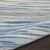 2' X 4' Ivory Blue and Gray Striped Area Rug