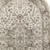 6' X 9' Gray and Ivory Medallion Power Loom Distressed Area Rug
