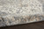 6' X 9' Gray and Ivory Medallion Power Loom Distressed Area Rug