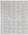 8' X 10' Ivory Geometric Hand Woven Area Rug