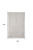 8' X 10' Ivory Shag Hand Tufted Area Rug