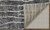 7' X 10' Ivory Gray and Black Abstract Power Loom Area Rug