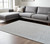 8' X 11' Gray Abstract Non Skid Area Rug