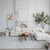 8' X 11' Gray Abstract Non Skid Area Rug