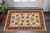 2' X 3' Ivory And Red Oriental Area Rug