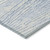 Round Striped Washable Indoor Outdoor Area Rug