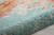 12' Runner Blue and Gray Abstract Power Loom Runner Rug