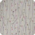 8' Gray and Pink Round Floral Power Loom Area Rug
