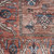 6' Runner Red and Ivory Oriental Power Loom Distressed Washable Non Skid Runner Rug