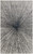 7' X 10' Gray and Ivory Abstract Power Loom Area Rug