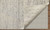 3' X 5' Ivory and Gray Abstract Hand Knotted Worn Faded Area Rug