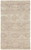 6' X 9' Brown and Tan Wool Southwestern Hand Knotted Area Rug