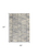 5' X 7' Blue And White Wool Abstract Area Rug