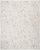 8' X 10' Beige and Ivory Floral Power Loom Area Rug