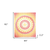 92" X 84" Mustard Red And White Mandala Cotton Hanging Tapestry