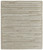 4' X 6' White and Tan Wool Striped Hand Woven Area Rug