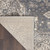 9' X 12' Gray and Ivory Medallion Power Loom Area Rug