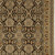 7' X 10' Brown And Gold Oriental Area Rug