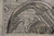 9' X 13' Graphite and Black Floral Vines Area Rug