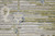 7' X 10' Ivory Green and Blue Abstract Power Loom Worn Faded Area Rug