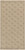 2' X 4' Natural Geometric Flatweave Non Skid Area Rug With Fringe