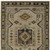7' X 10' Gray And Green Tribal Area Rug