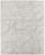 5' X 8' Gray and Ivory Abstract Hand Woven Area Rug