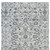 2' X 3' Charcoal Ivory And Light Blue Oriental Area Rug