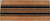 24" X 60" Brown and Black Coir Striped Outdoor Door Mat