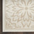2' X 4' Beige and Ivory Floral Area Rug