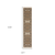 10' Ivory Brown And Black Medallion Runner Rug With Fringe
