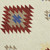 3' X 5' Beige Blue And Red Wool Abstract Geometric Handmade Area Rug With Fringe