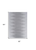 5' X 7' Gray Ombre Distressed Non Skid Area Rug