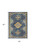 5' X 7' Blue and Yellow Geometric Power Loom Area Rug