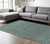 6' X 9' Light Blue Wool Hand Tufted Area Rug