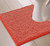 16"x24" Red Bath Words Memory Foam Soft Non-Slip Bath Mat