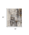 5' X 8' Ivory Gray and Brown Abstract Power Loom Area Rug